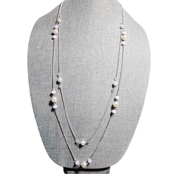 Lunar Elegance Layered Necklace (NWOT) - Picture 8 of 9